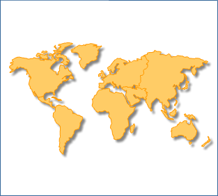 Worldwide map