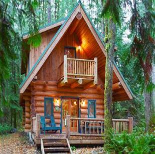 Chalet, Washington, USA